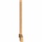 Ekena Millwork Bellingham Timber Gable Bracket, Western Red Cedar, 108"W x 63"H x 3 1/2"D x 5 1/2"F, 14/12 Pitch GBW108X63X0406BEL00SWR - alternate 4